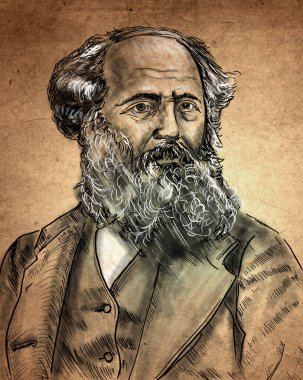 James Clerk Maxwell, İskoç fizikçi. En çok elektromanyetik teori formülü ile tanınıyor.. 