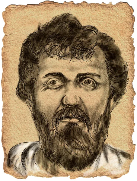 Lucius Septimius Severus Roman Emperor — Stock Photo, Image