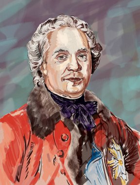 Saksonya Kontu Maurice de Saxe (Maurice de Saxe) 18. yüzyılda önemli bir asker, subay ve ünlü bir ordu komutanıydı.