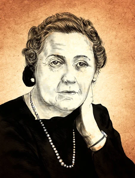 Bayan Agatha Mary Clarissa Christie (d. 1890), İngiliz yazar.