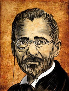 Eliezer BenYehuda (d. 1885), İbrani sözlükbilimci ve gazete editörü..