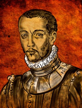 I. Francesco de 'Medici, Toskana Büyük Dükü, 1574' ten beri hüküm sürüyor.