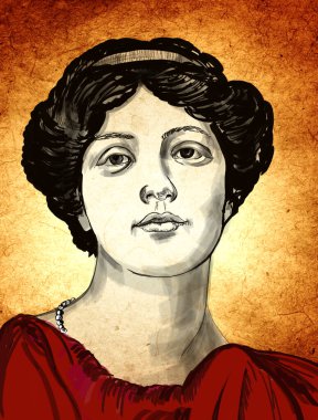 Sappho, Lezbiyen Adası 'ndan eski bir Yunan şairdi. Sappho şarkı sözü şiiriyle tanınır, bir lir eşliğinde yazılır.