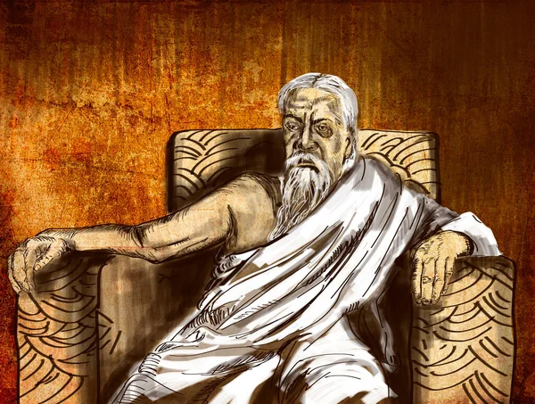 Sri Aurobindo War Ein Indischer Philosoph Yogi Guru Dichter Und — Stockfoto