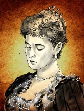 Alexandra Feodorovna - Rus İmparatoriçesi, II. Nicholas 'ın karısı. Ludwig IV 'ün dördüncü kızı, Hesse ve Rhine Grandükü ve İngiliz Kraliçe Victoria' nın kızı Düşes Alice..