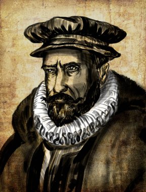 Pedro Fernandez de Quirs Portekizli seyir subayı Güney Pasifik 'i 