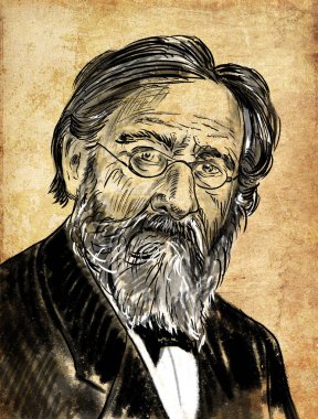Ilya Ilyich Mechnikov was a Russian Imperial zoologist of Moldavian and Ukrainian Jewish origin best known for his pioneering research in immunology. clipart