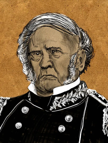 Winfield Scott  was an American military commander and political candidate. He served as a general in the United States Army