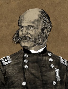 Ambrose E. Burnside, Amerikan İç Savaşı sırasında Birlik ordusunda bir tümgeneral, mucit, sanayici ve Rhode Island 'lı politikacı idi..