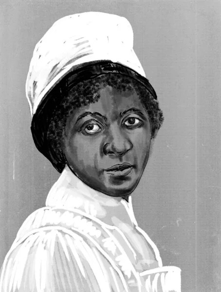 Susie King Taylor Była Pierwszą Pielęgniarką Czarnej Armii Opiekowała Się — Zdjęcie stockowe