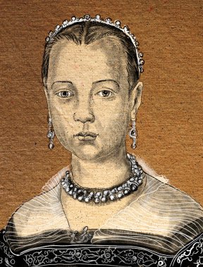 Marie de 'Medici, Fransa Kralı IV. Henry' nin, Bourbon Hanedanı 'nın ve Fransa Krallığı Hükümdarı' nın ikinci karısı olarak Fransa Kraliçesi oldu. 