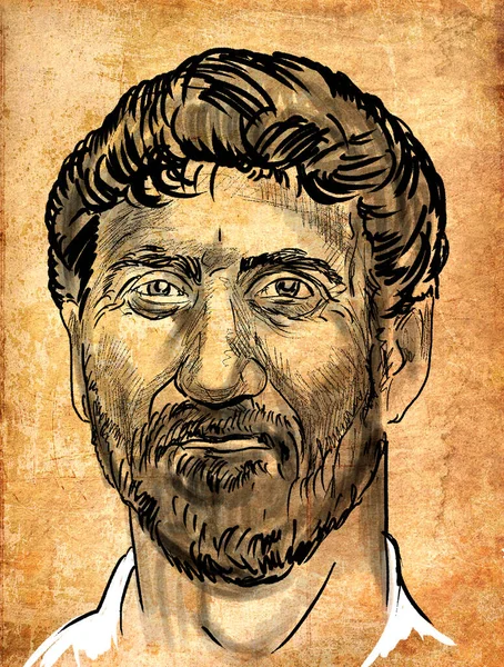 Адриан Римским Императором 117 138 Год Родился Римской Итало Испанской — стоковое фото