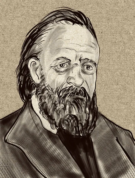 Alexander Ivanovich Herzen Ruský Revolucionář Publicista Spisovatel Učitel Filozof — Stock fotografie
