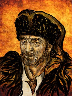 Ivan Sirko bir Kazak askeri lideri, Zaporozhian sunucusundan Koshovyi Otaman ve Zaporozhian Kazaklarının yarı efsanevi yanıtının yazarıydı. 