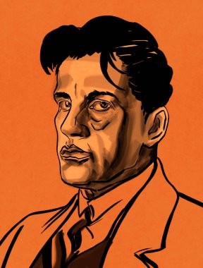 Vladimir Mayakovsky, 1917 Rus Devrimi 'nin ve erken Sovyet döneminin önde gelen şairi..
