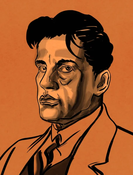 Vladimir Mayakovsky Κορυφαίος Ποιητής Της Ρωσικής Επανάστασης Του 1917 Και — Φωτογραφία Αρχείου