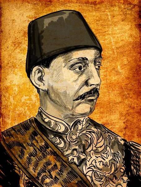 ムラド5世 Murad オスマン帝国の第33代スルタン — ストック写真