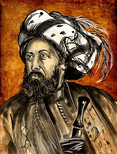 Ахмед Iii Був Султаном Османської Імперії Сином Султана Мехмеда — стокове фото