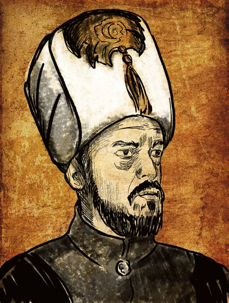Brahim Sułtan Imperium Osmańskiego — Zdjęcie stockowe
