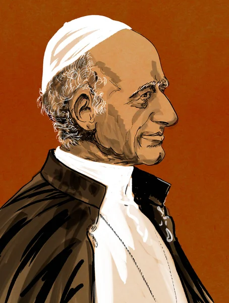 Papa XIII. Leo Vincenzo Gioacchino doğumlu Raffaele Luigi Pecci Katolik Kilisesi 'nin lideriydi. 