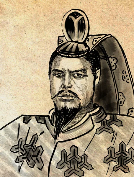 Císař Keiko Dvanáctý Císař Japonska Podle Tradičního Řádu Nástupnictví Legendární — Stock fotografie