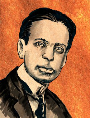 Jorge Luis Borges, Argentine poet, essayist, and short-story writer whose works became classics of 20th-century world literature. clipart