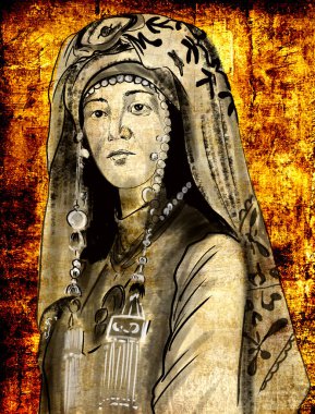 Kurmanjan Datka ya da Datqa Qurmanjan Mamatbai qz 