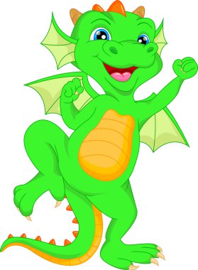 Şirin bebek dinozor çizgi filmi