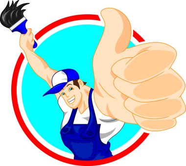 ressam başparmak yukarı