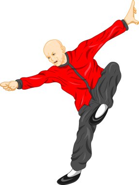 Shaolin keşiş kung fu dövüş sanatları