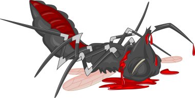 cute mosquito cartoon clipart