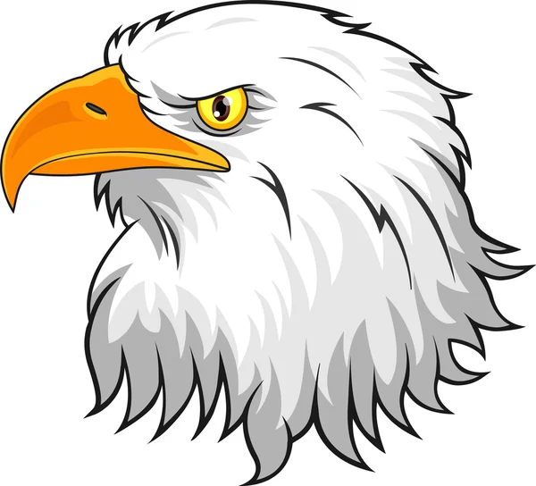 鹰头的吉祥物 — 图库矢量图片