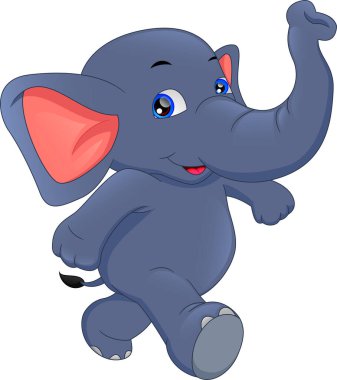 Şirin bebek fil çizgi filmi.