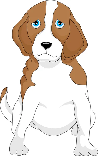 Cute pies kreskówki — Wektor stockowy