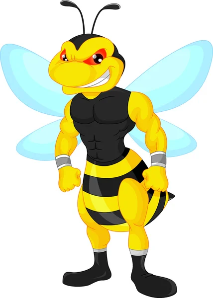 Boos bee cartoon — Stockvector