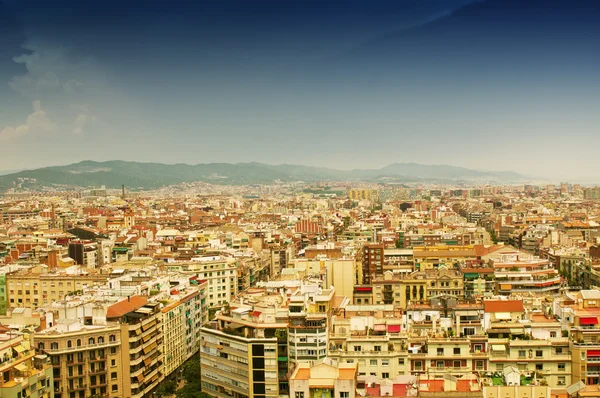 Vedere aeriană din Barcelona — Fotografie, imagine de stoc
