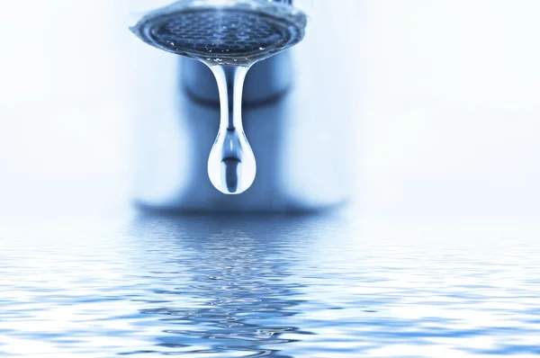 Pure water drop — Stock Photo, Image