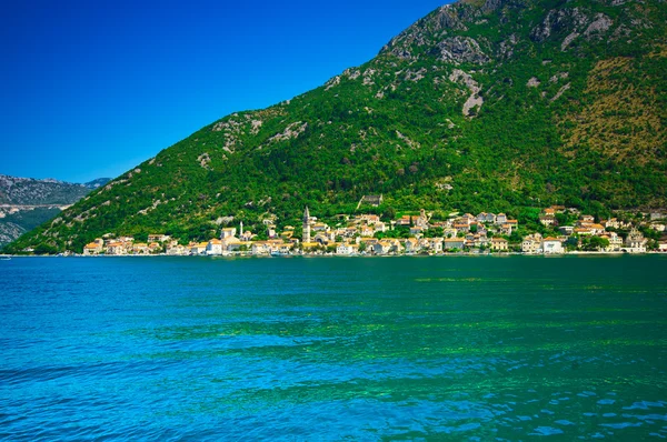 Sea shore at Herceg Novi, Montenegro — Stock Photo, Image