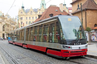 Prague, Çek Cumhuriyeti - 03 Kasım 2014: Modern mafsallı c