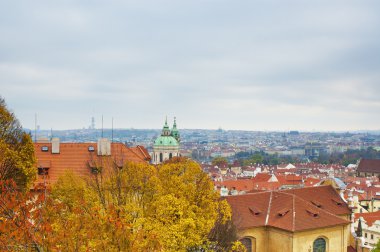 Prag görünümünde sonbahar