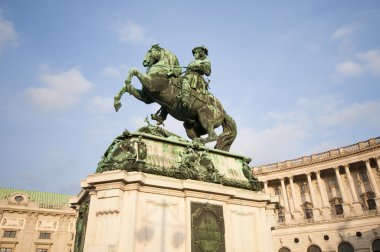 Vienna, Avusturya - 08 Ekim 2014: Anıt 