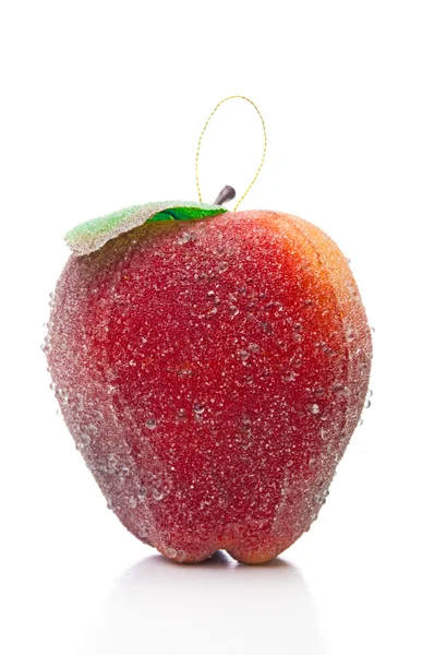 Замороженное яблоко — стоковое фото