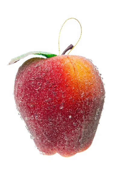 Nahaufnahme roter Apfel — Stockfoto