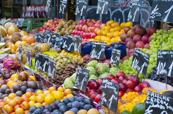 Market meyve ahır — Stok fotoğraf