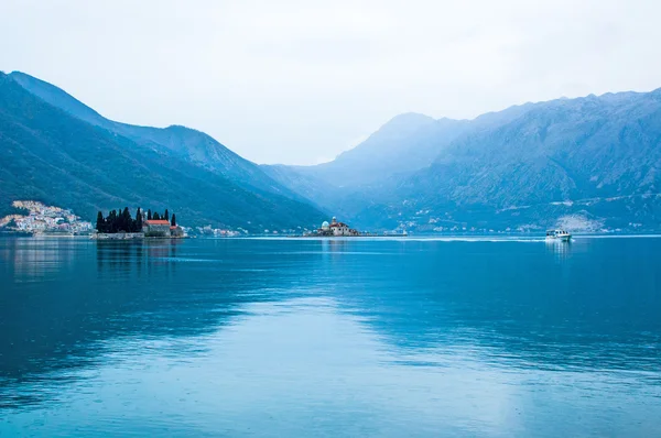 Virgin Island on the Reef, Kotor Bay, Montenegro — Stock Photo, Image