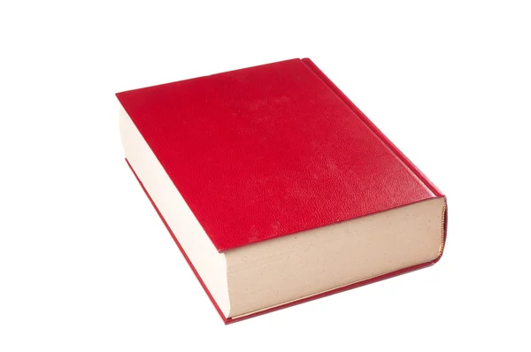 Primer plano del diccionario rojo —  Fotos de Stock