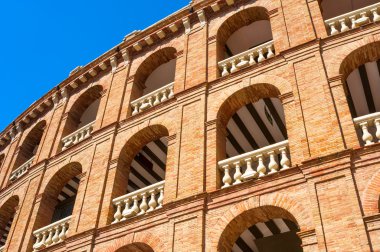 Arena - Plaza de Toros Valencia, İspanya içinde mücadele boğa