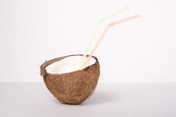 Carne de coco — Fotografia de Stock