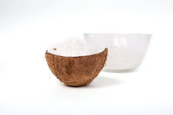 Viande de noix de coco — Photo