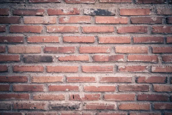 Arrière-plan de vieux mur de briques vintage. — Photo